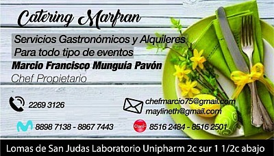 Servicio Gastronómicos y más